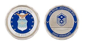 united states air force usaf first sergeant rank challenge coin
