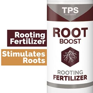 Root Boost Advanced Rooting Formula for Living Soil and White Roots, Plus Microbes by TPS Nutrients, 1/2 Pint (8 oz)