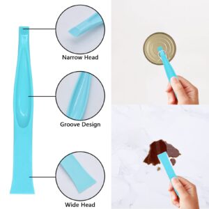 Plastic Scraper Tool, Carbon Fiber Multi-Purpose Scraper, Non-Scratch Cleaning Tool, Lottery Ticket Scratcher Tool, Sticker/Label Remover Tool, Pen Shaped Cleaning Tool for Tight Space/Crevice (6pcs)