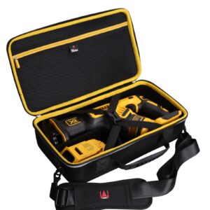 Mchoi Shockproof Carrying Case Compatible with DEWALT 20V MAX XR Reciprocating Saw DCS354B / DCS367B, Case Only