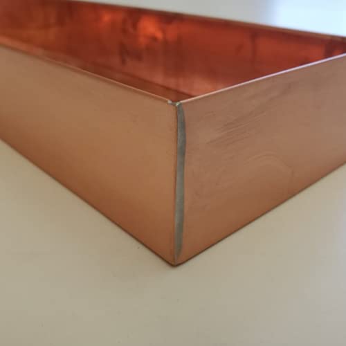 REAL Copper Tray Planter Box