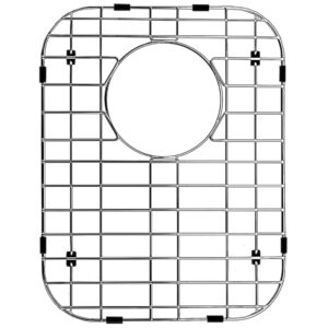 sink protectors for kitchen sink 13"x16", stainless steel sink protector, sink bottom grid
