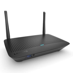 linksys wi-fi 5 smart mesh router home mesh network, dual band wireless gigabit mesh router, fast speeds up to 1.3 gbps, coverage up to 1,200 sq ft, parental controls ac1300 (mr6350) (renewed)