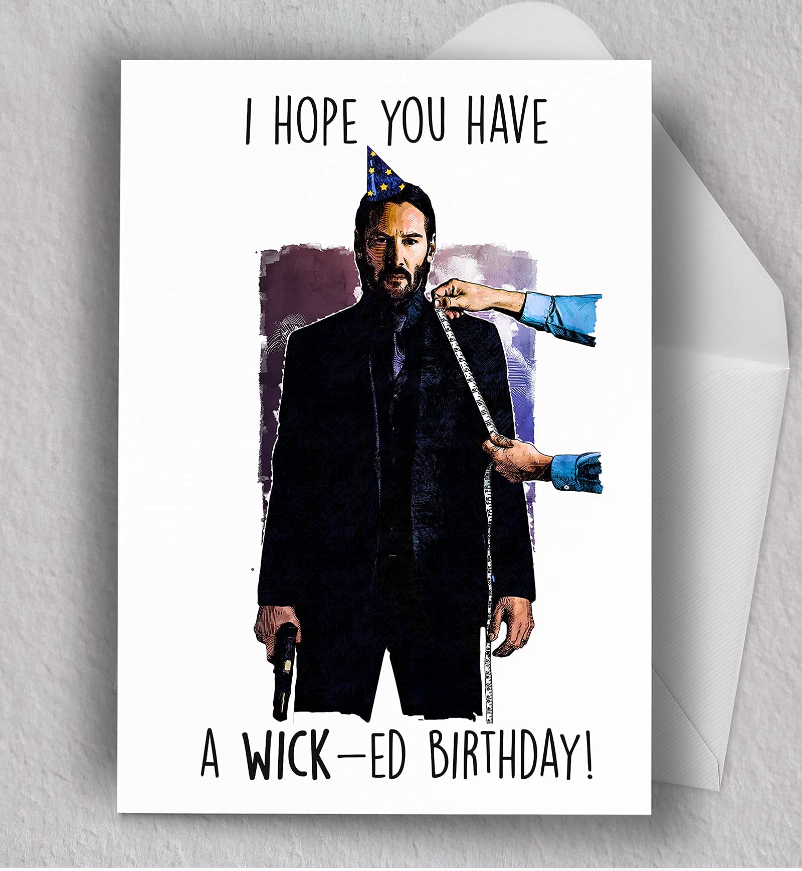 A Wicked Birthday Card | Badass Birthday Card for Boyfriend | Husband | Blank Card