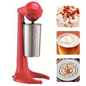 Handheld Electric Milk Shaker Maker, 110 V Milk Frother, Mini Automatic Drink Cream Mixer Blender Egg Beater Whisk Milk Shaking Machine for Kitchen Coffee Cooking Baking