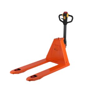 t tory carrier electric pallet jack, lithium battery powered pallet trucks 48"x27" fork size, motorized pallet lift truck 3300lbs capacity for factory, warehouse, supermarket, multi-function handle