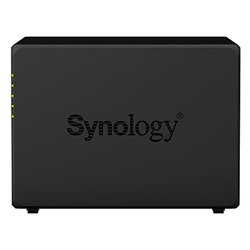Synology DiskStation DS920+ NAS Server for Business with Celeron CPU, 8GB DDR4 Memory, 1TB M.2 SSD, 40TB HDD Storage, DSM Operating System