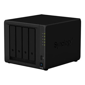 Synology DiskStation DS920+ NAS Server for Business with Celeron CPU, 8GB DDR4 Memory, 1TB M.2 SSD, 40TB HDD Storage, DSM Operating System