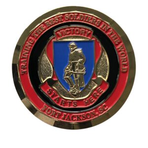 united states army usa fort jackson sc victory starts here challenge coin