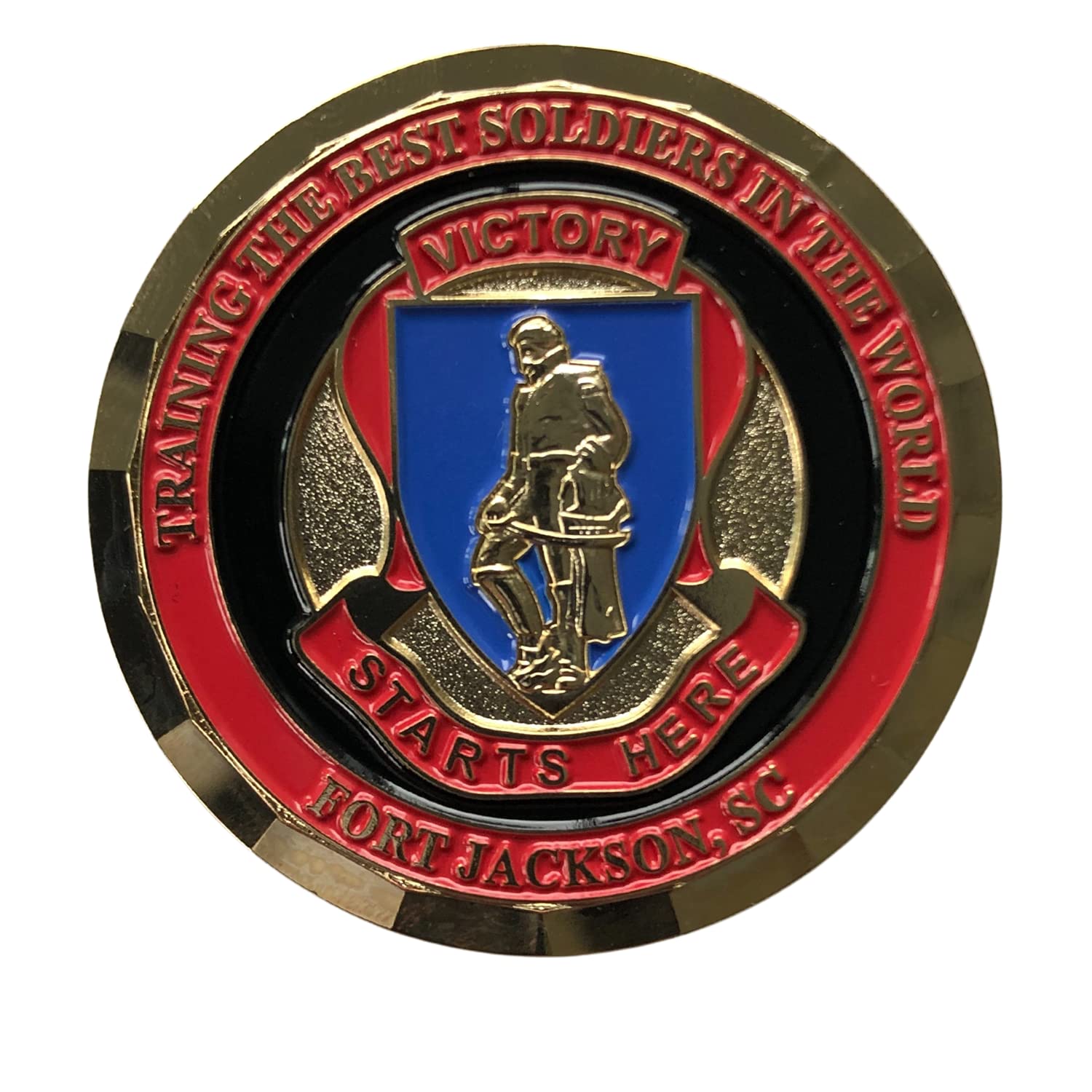 United States Army USA Fort Jackson SC Victory Starts Here Challenge Coin