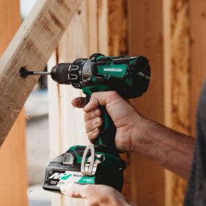 Metabo HPT 36V MultiVolt Cordless Hammer Drill Kit with Batteries and Charger | 1/2-inch Keyless | DV36DAG