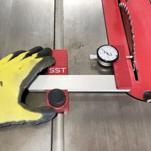 SST Saw Gauge Calibrator System | High Precision Alignment for Saws, Fences, Sleds, or Jigs | Adjustable Measurement with 1/2 In. Dial Indicator