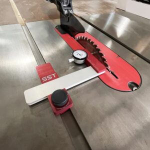 SST Saw Gauge Calibrator System | High Precision Alignment for Saws, Fences, Sleds, or Jigs | Adjustable Measurement with 1/2 In. Dial Indicator