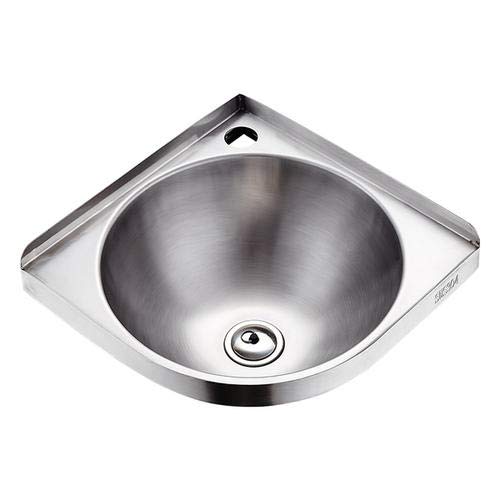 2 Pcs Sink Tap Faucet Hole Cover Kitchen Sink Plug Brushed Stainless Steel Hole Cover for Dia 1.22 to 1.57 Inch (Short)