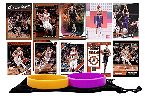 Devin Booker Basketball Cards Assorted (10) Bundle - Phoenix Suns Trading Cards