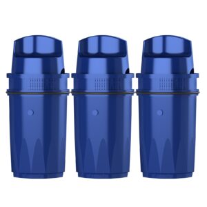 crystala filters crf-950z water filter jug compatible with pur ppf900z,crf 950z,ppf951k,ppt700w,cr-1100c,ds-1800z, compatible with all pur jugs and dispenser systems (3-pack)