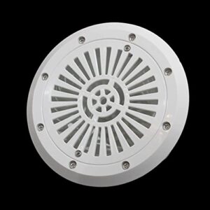 Vinyl Pool MainDrain Liner Pool Main Drain Floor Drain for Underground Pool,Swimming Pool in-Ground Main Drain Floor Drain 2.0 inch Water Inlet Draining Accessory White