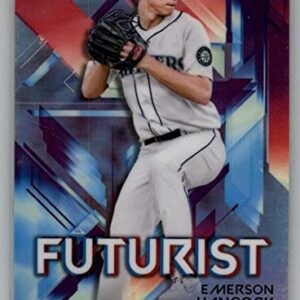 2021 Bowman Chrome Futurist #FUT-EH Emerson Hancock Seattle Mariners Official MLB Baseball Trading Card in Raw (NM or Better) Condition