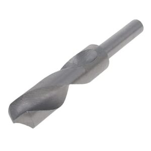 auniwaig 1/2" reduced shank drill bit, 22mm high speed steel hss drill bit for stainless steel, alloy metal, plastic wood