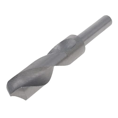 Auniwaig 1/2" Reduced Shank Drill Bit, 22mm High Speed Steel HSS Drill Bit for Stainless Steel, Alloy Metal, Plastic Wood