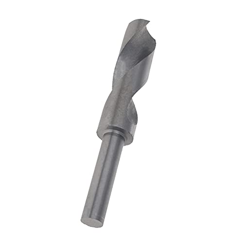 Auniwaig 1/2" Reduced Shank Drill Bit, 22mm High Speed Steel HSS Drill Bit for Stainless Steel, Alloy Metal, Plastic Wood