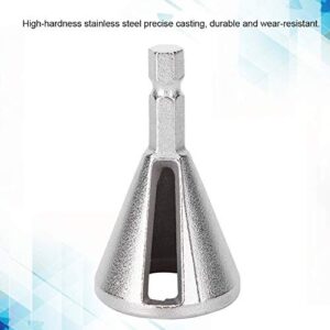 Deburring External Chamfer Tool - Stainless Steel Remove Burr Tools for Drill Bit Stainless Steel Eliminate Damaged Extractor