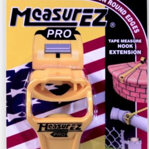 Blue Heron MeasurEZ Pro Tape Measure Adapter - Accurate Measuring Tool - Pipe Fence Steel Extension