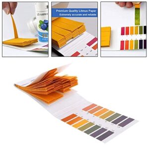 Bettomshin 20 Packs of 1600 Strips PH 1-14 Test Paper Litmus Strips Tester Indicator Paper 80Pcs Per Pack for Garden and Soil Testing