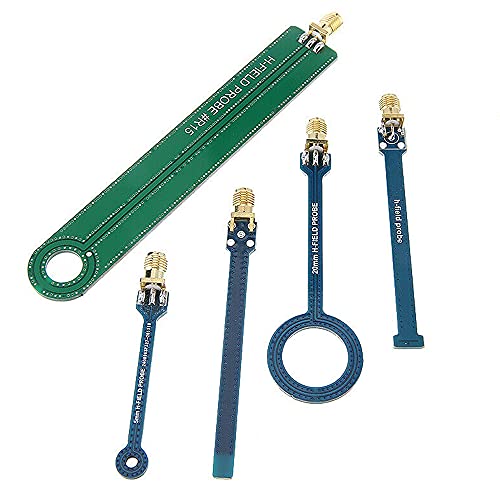 SaiDian 5Pcs/Set EMC EMI Near Field Probe 9KHz-3GHz SMA Female Antenna Fine for Conducted Radiation