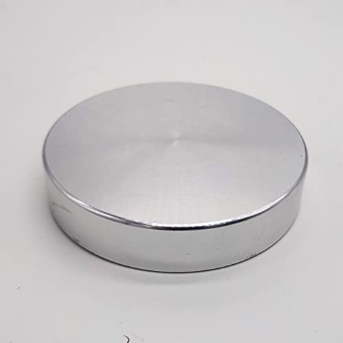 Aluminium High Precision Horizontal Leveler Bubble Level Tool Circle Round 2.4 Inch 60mm (Silver,Green)