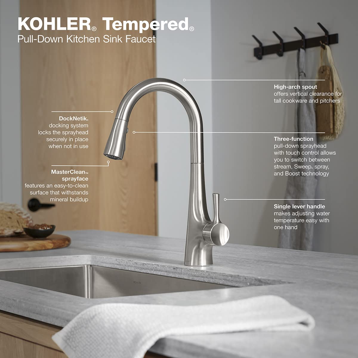 Kohler K-24661-VS - Kitchen Faucet