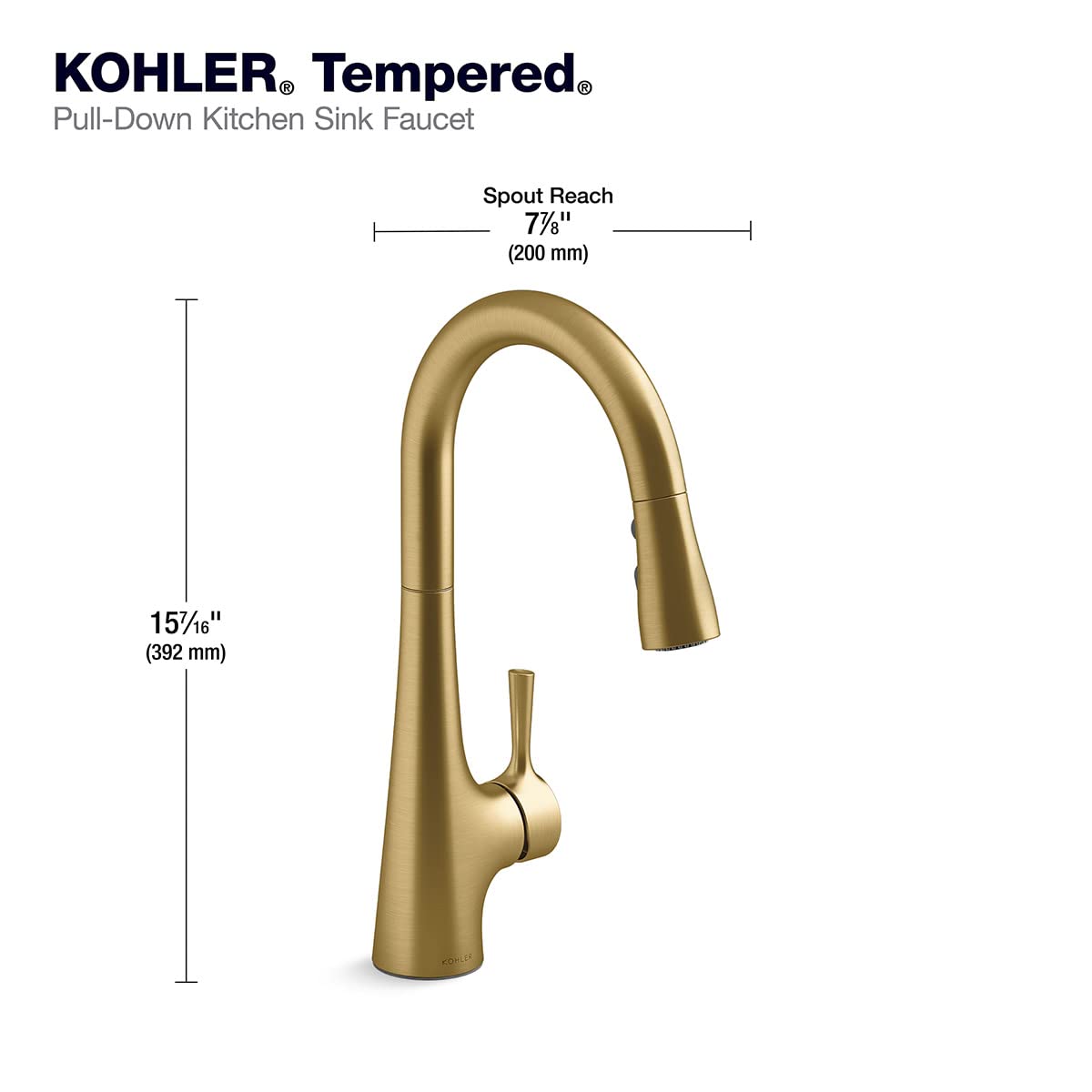 Kohler K-24661-VS - Kitchen Faucet