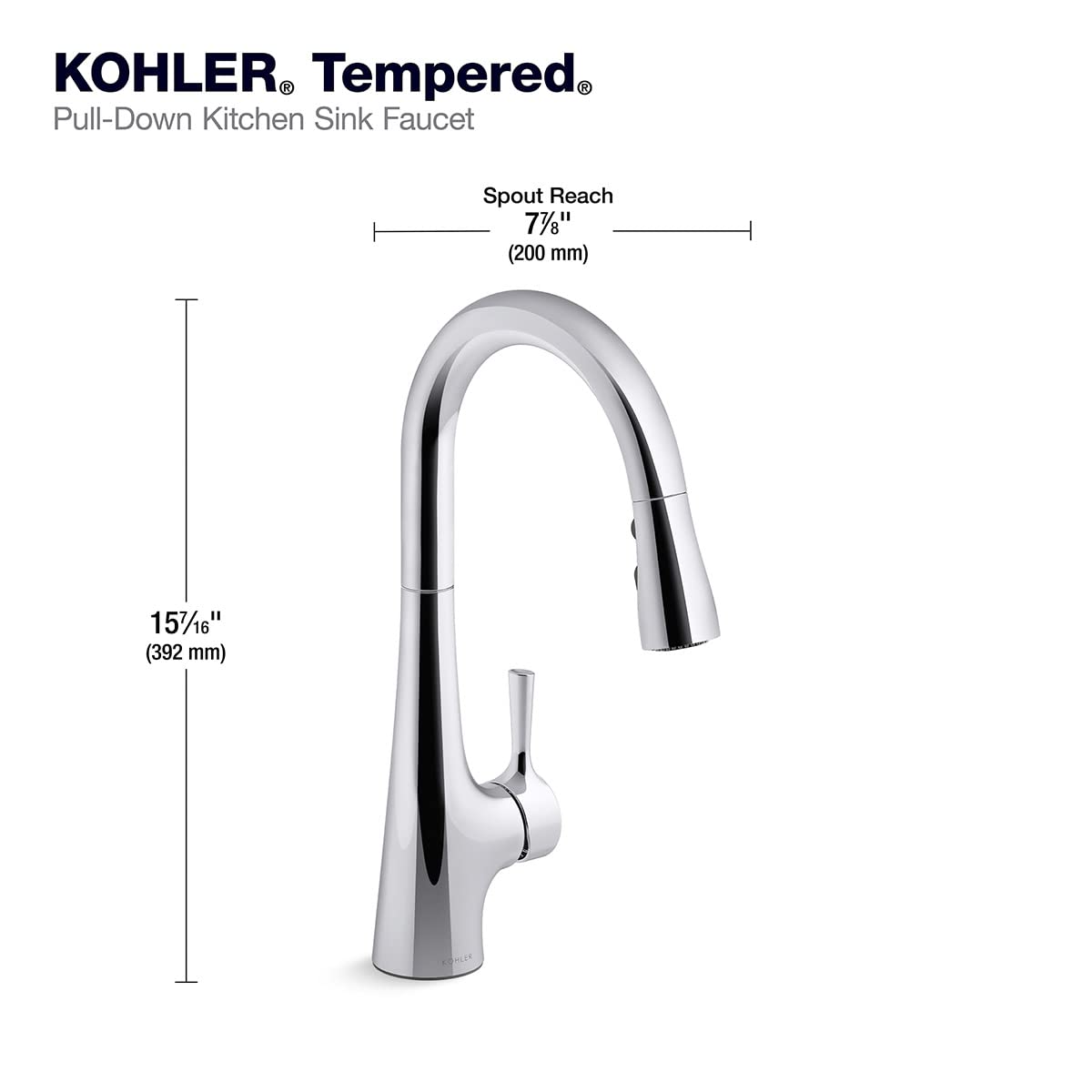 Kohler K-24661-VS - Kitchen Faucet