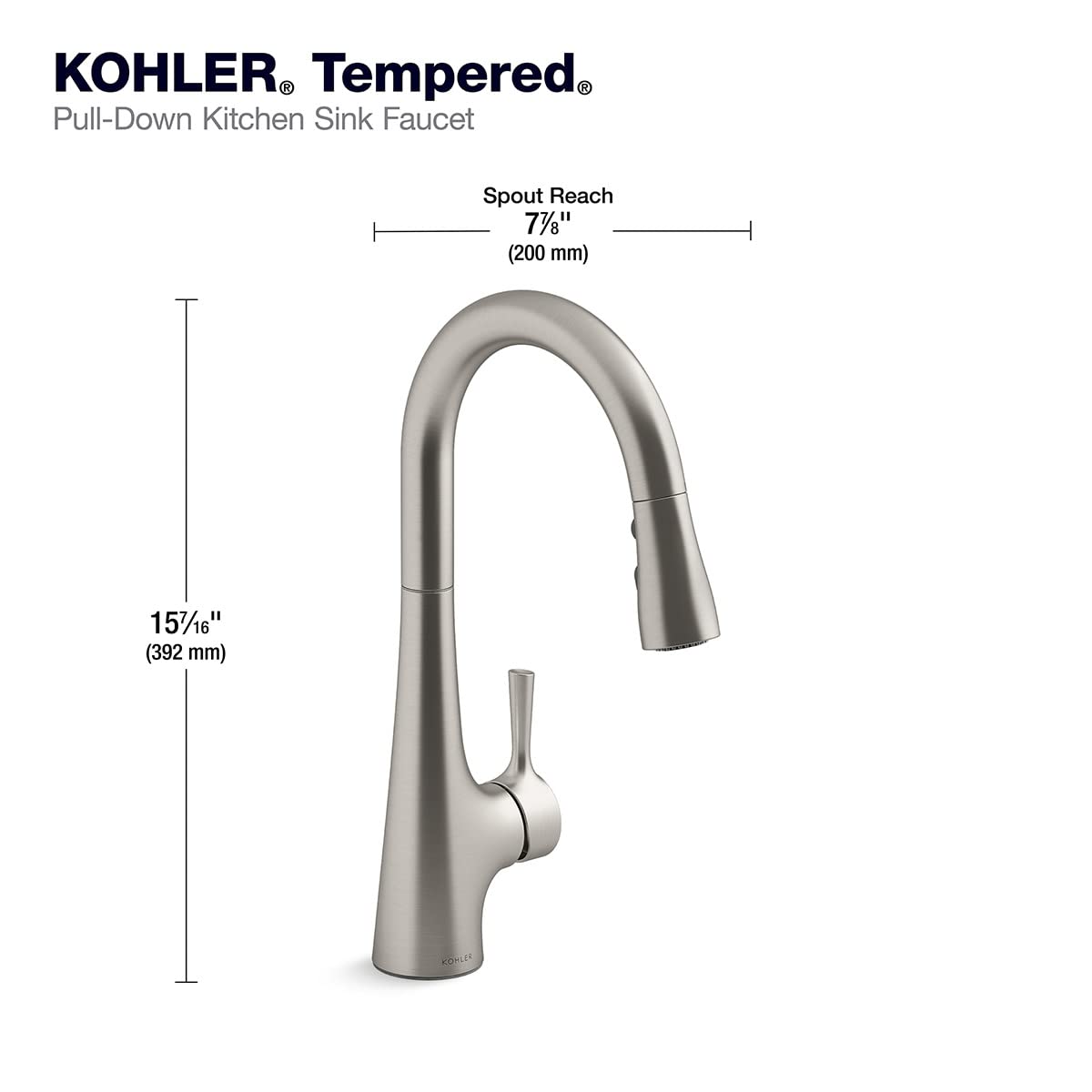 Kohler K-24661-VS - Kitchen Faucet