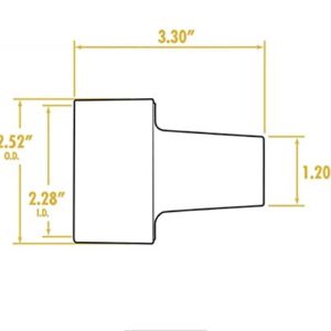 Universal Shop Vac Attachment/Vacuum Hose Adapter Total 5 Attachments/Wet Dry Vac Attachments For Your Work Shop and Dust Collector/Shop Vac Accessories