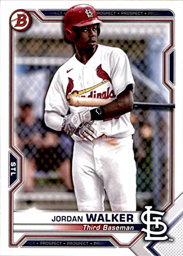 2021 Bowman Prospects #BP-146 Jordan Walker St. Louis Cardinals Baseball NM-MT