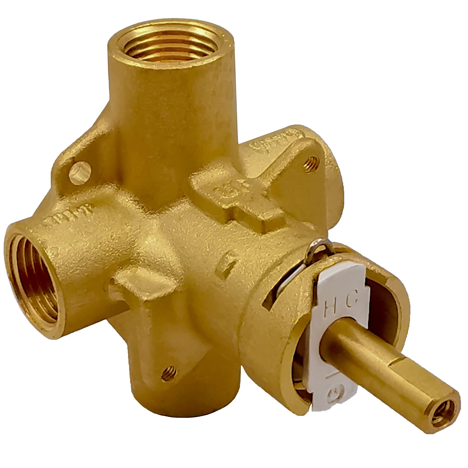 2510 Posi Temp Tub and Shower Valve, Pressure Balancing Valve with 1/2 Inch IPS Connections, Compatible with Moen Posi-Temp Valve Trim Kit