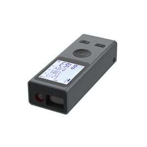 ETEKJOY Mini Laser Distance Measure 131Ft/40M ±2mm Accuracy m/in/ft Meter + Area/Volume/Pythagorean/Horizontal Angle