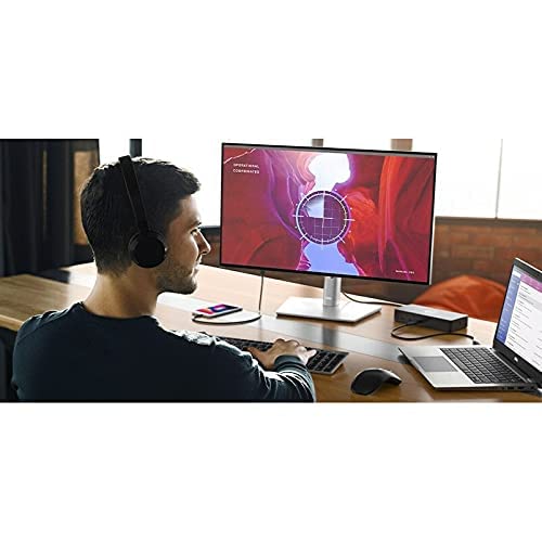 Dell UltraSharp 23.8 Inch Adjustable Monitor FHD (Full HD) Infinity Edge - U2422H, 1920x1080 16:9 8ms, 16.7 Million Colors, Color Gamut 100% sRGB, Tilt, Swivel, Pivot, Height Adjustable (Renewed)