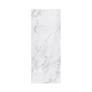 Ove Decors Arroyo 60 x 32 in. Solid Surface Alcove Shower Wall, Carrara