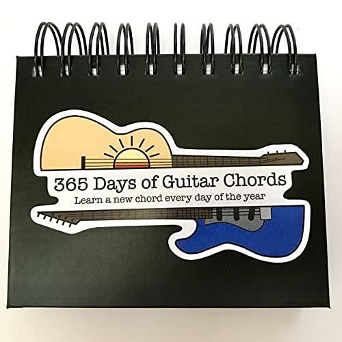 The 365 Days of Guitar Chords Calendar - Daily Guitar Chord Page-A-Day Calendar/Gift for Guitar Players