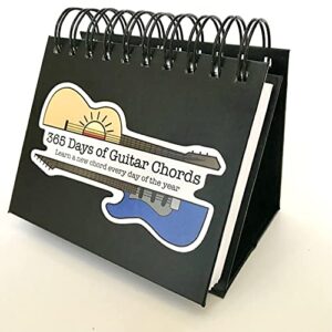 The 365 Days of Guitar Chords Calendar - Daily Guitar Chord Page-A-Day Calendar/Gift for Guitar Players