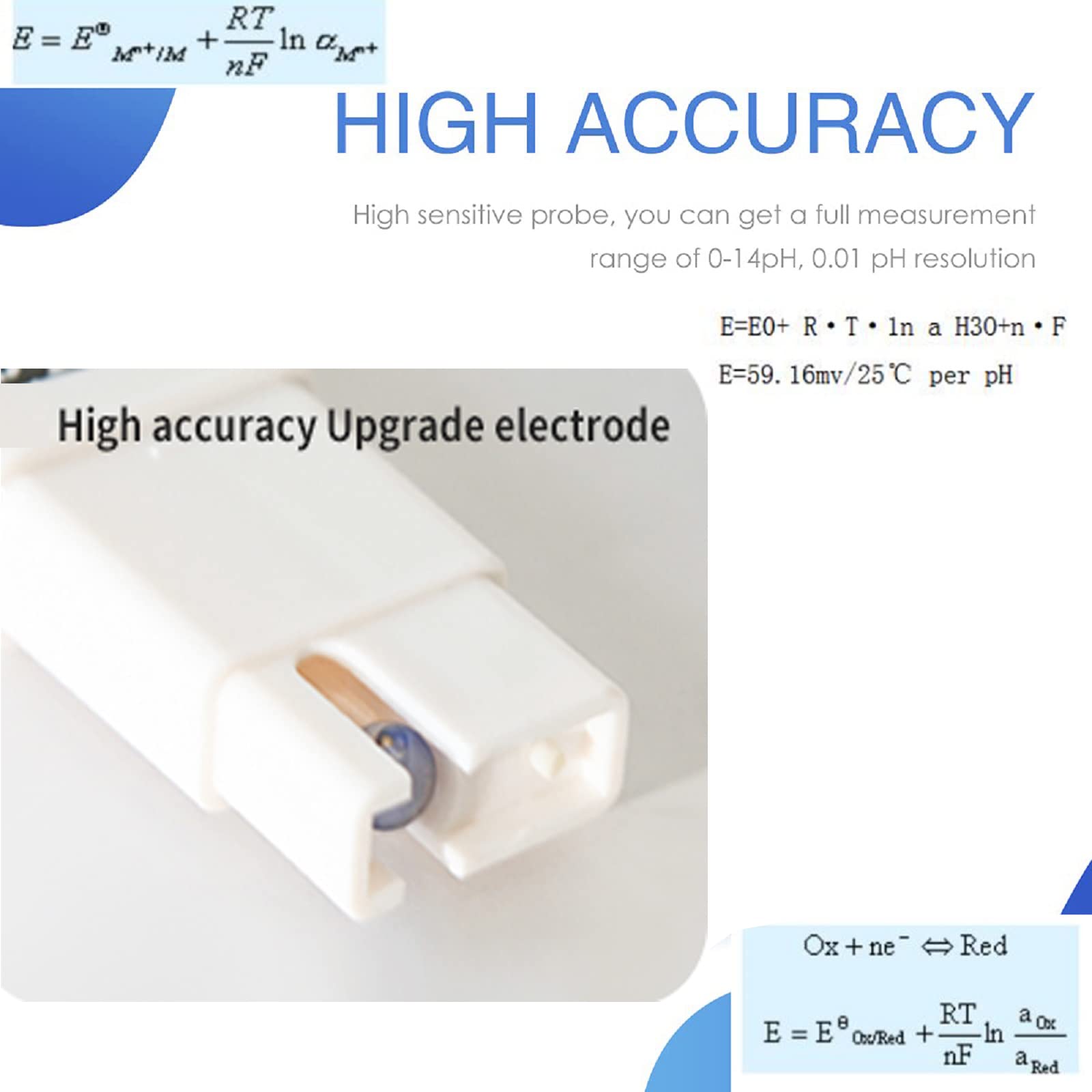 Upgraded PH TDS Meter Combo, Reliable for Drinking Water Hydroponics Aquarium Swimming Pool, High Accuracy Low Impedance PH PPM EC Temperature Digital Backlit Water Tester Kits