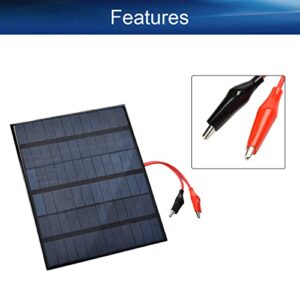 Heyiarbeit 18V 3.5W Polycrystalline Mini Solar Panel Module DIY for Light Toys Charger 165x135mm£¬1Pcs