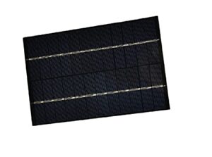 heyiarbeit 1 pcs 12v 4.2w small polysilicon epoxy resin diy solar panel module 130mm x 200mm/5.12" x 7.87" for cell charger