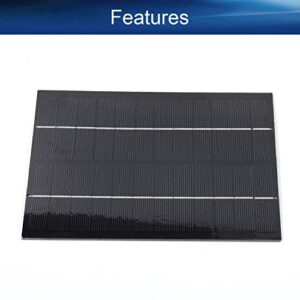 Heyiarbeit 12V 6W Polycrystalline Mini Solar Panel Module DIY for Light Toys Charger 170x200mm?1Pcs