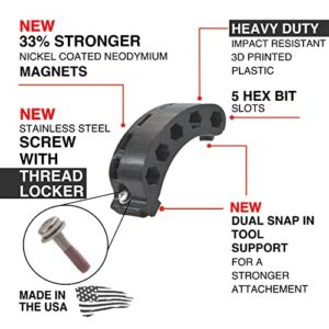 DIY Rabbit Magnetic Bit Holder for Milwaukee M12 Fuel Impact Driver 2553-20 M12 (Right Side)