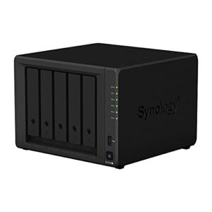 Synology DiskStation DS1520+ NAS Server for Business with Celeron CPU, 8GB DDR4 Memory, 1TB M.2 SSD, 10TB SSD Storage, DSM Operating System