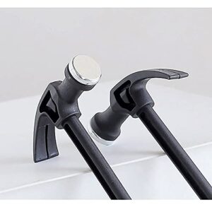 6Pack Mini Plastic Claw Hammer Handle Household Hammers Nail Puncher Kids Hammers Mini Plastic Tool