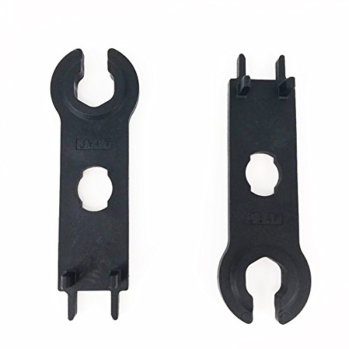 JYFT Solar Panel Cable Connectors Male/Female IP67 30A 1000V DC (1Pair), a Solar Connector Wrenches/Spanners Tool